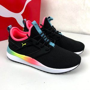 puma jelly slides rainbow